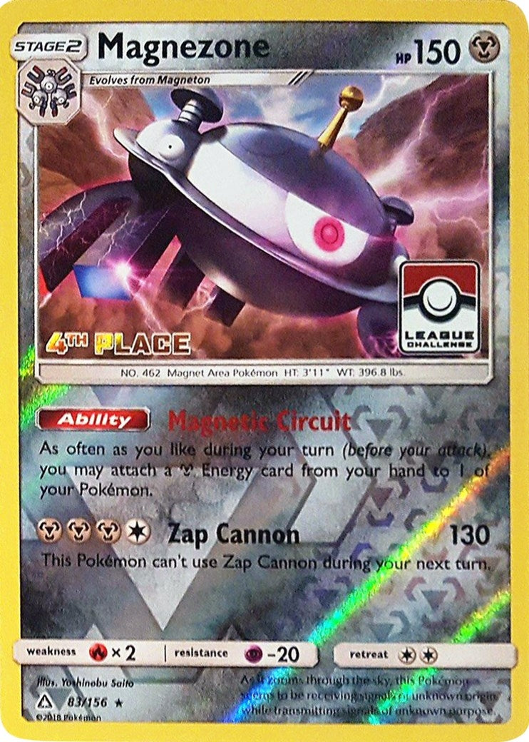 Image for Magnezone - 83/156 (League Challenge) [4th Place] (083/156) [League & Championship Cards] - Pokemon