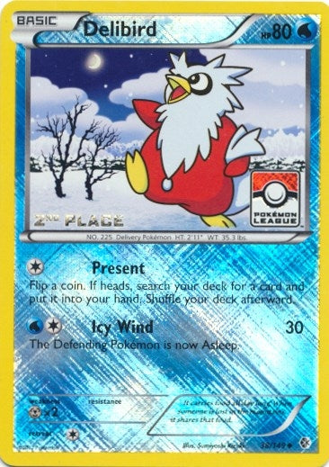 Image for Delibird - 38/149 (Pokemon League) [2nd Place] (038/149) [League & Championship Cards] - Pokemon