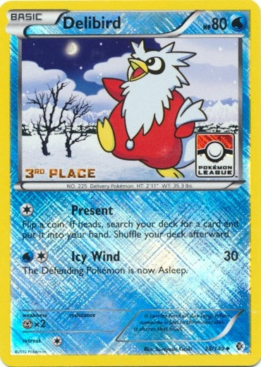Image for Delibird - 38/149 (Pokemon League) [3rd Place] (038/149) [League & Championship Cards] - Pokemon