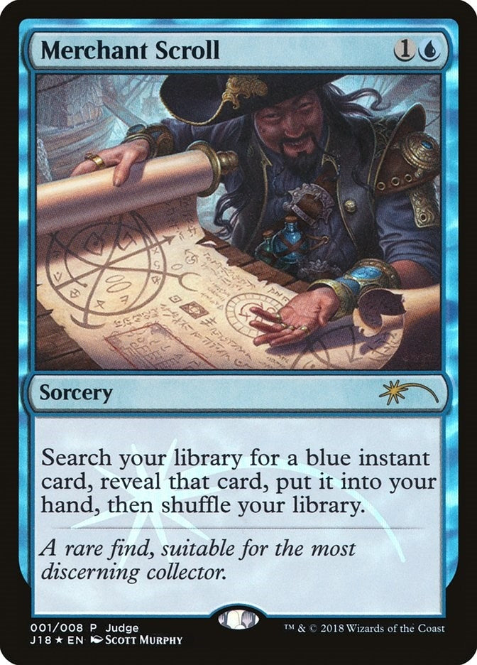 Image for Merchant Scroll (1) [Judge Promos] - Magic: The Gathering