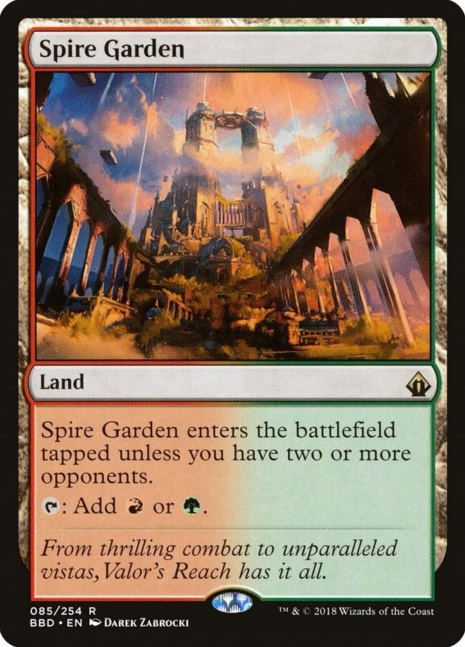 Image for Spire Garden (85) [Battlebond] - Magic: The Gathering