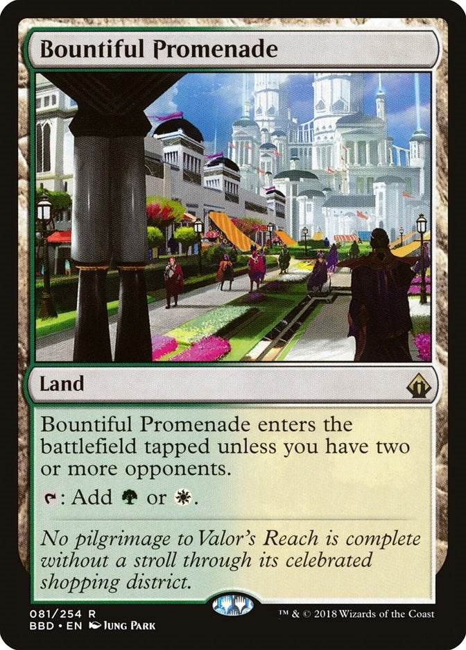 Image for Bountiful Promenade (81) [Battlebond] - Magic: The Gathering