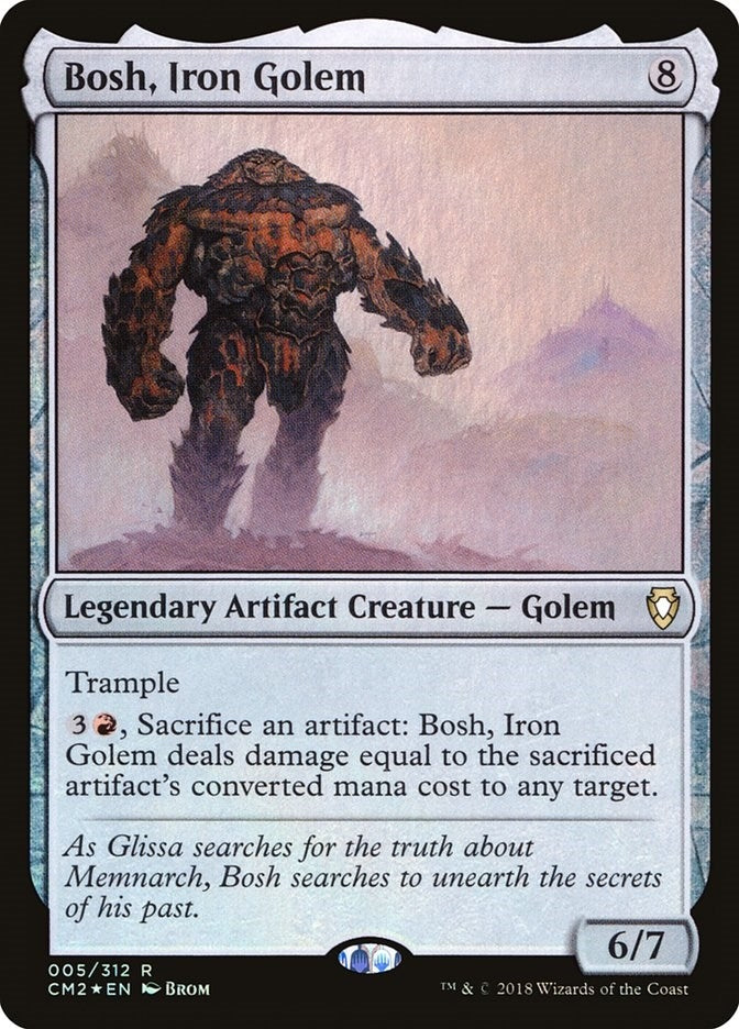 Image for Bosh, Iron Golem (5) [Commander Anthology Volume II] - Magic: The Gathering