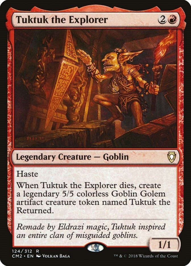 Image for Tuktuk the Explorer (124) [Commander Anthology Volume II] - Magic: The Gathering