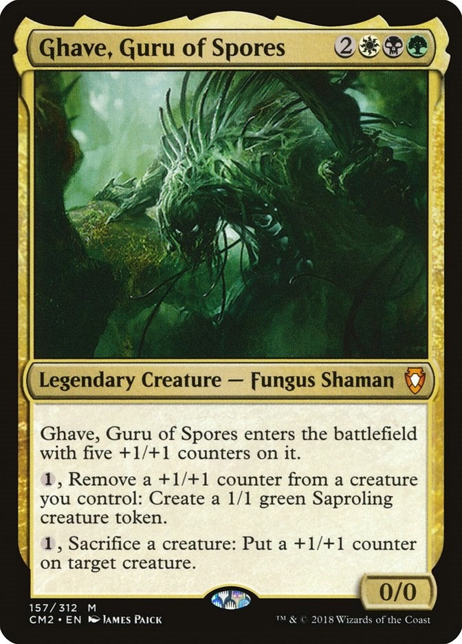 Image for Ghave, Guru of Spores (157) [Commander Anthology Volume II] - Magic: The Gathering