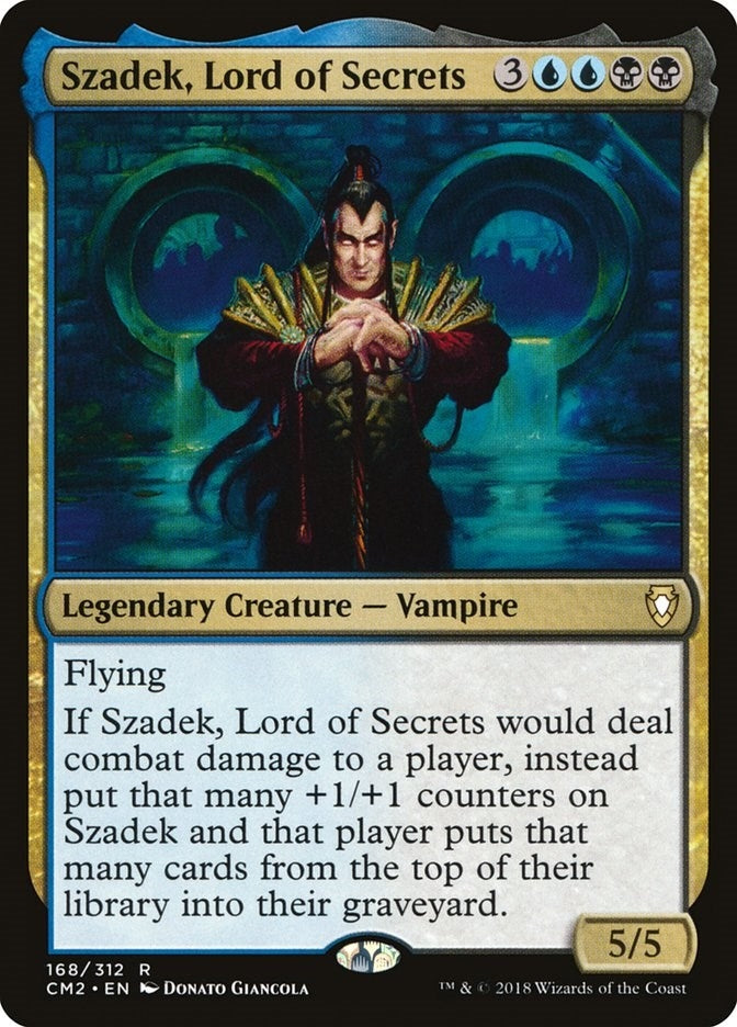 Image for Szadek, Lord of Secrets (168) [Commander Anthology Volume II] - Magic: The Gathering