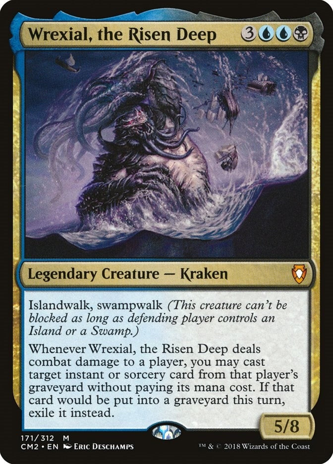 Image for Wrexial, the Risen Deep (171) [Commander Anthology Volume II] - Magic: The Gathering
