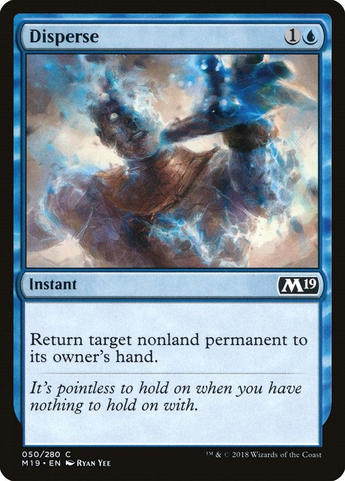 Image for Disperse (50) [Core Set 2019] - Magic: The Gathering