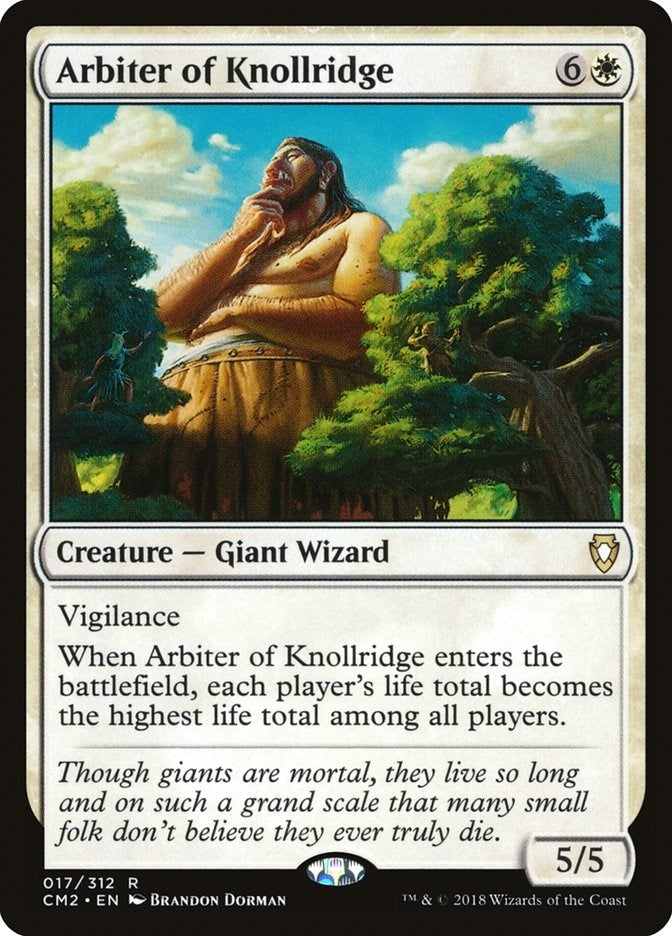 Image for Arbiter of Knollridge (17) [Commander Anthology Volume II] - Magic: The Gathering