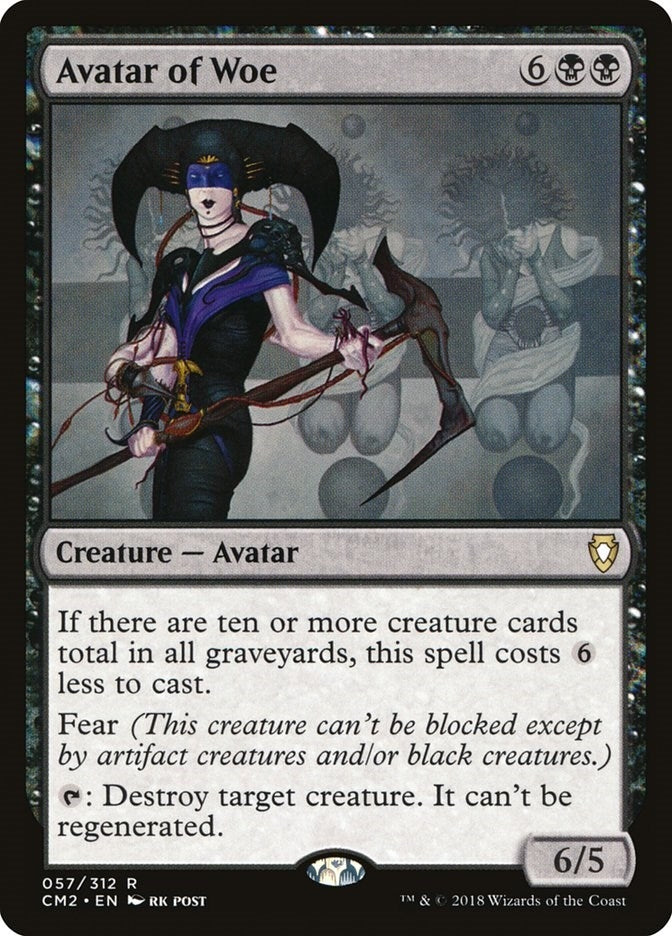 Image for Avatar of Woe (57) [Commander Anthology Volume II] - Magic: The Gathering