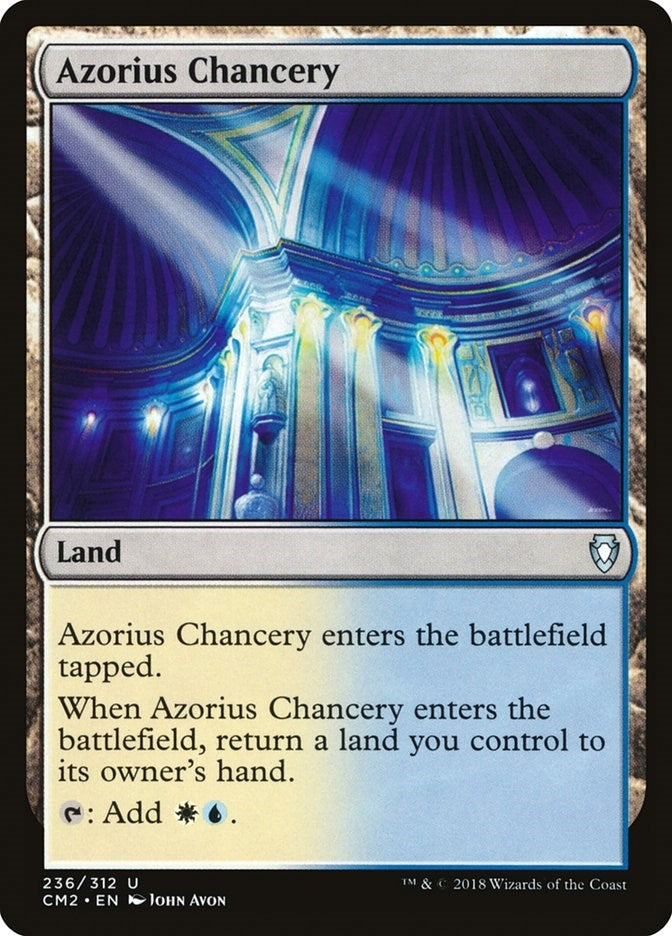 Image for Azorius Chancery (236) [Commander Anthology Volume II] - Magic: The Gathering