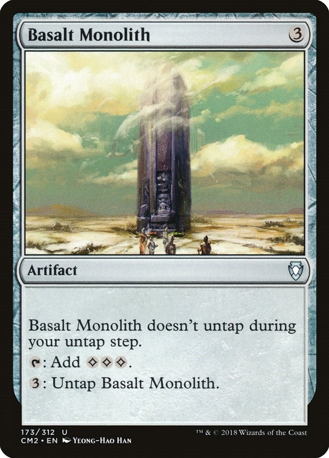 Image for Basalt Monolith (173) [Commander Anthology Volume II] - Magic: The Gathering