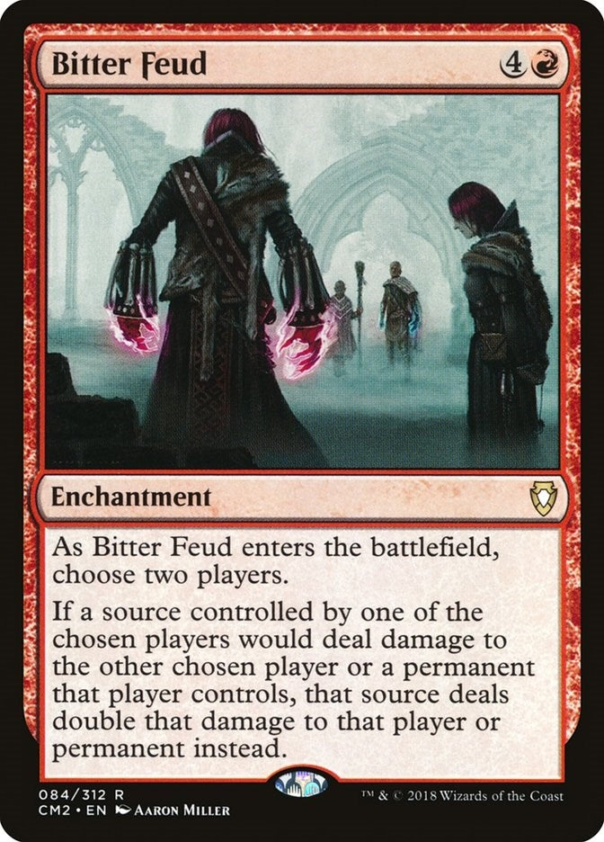 Image for Bitter Feud (84) [Commander Anthology Volume II] - Magic: The Gathering