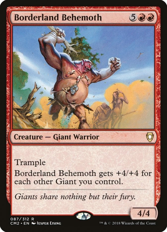 Image for Borderland Behemoth [Commander Anthology Volume II] - Magic: The Gathering