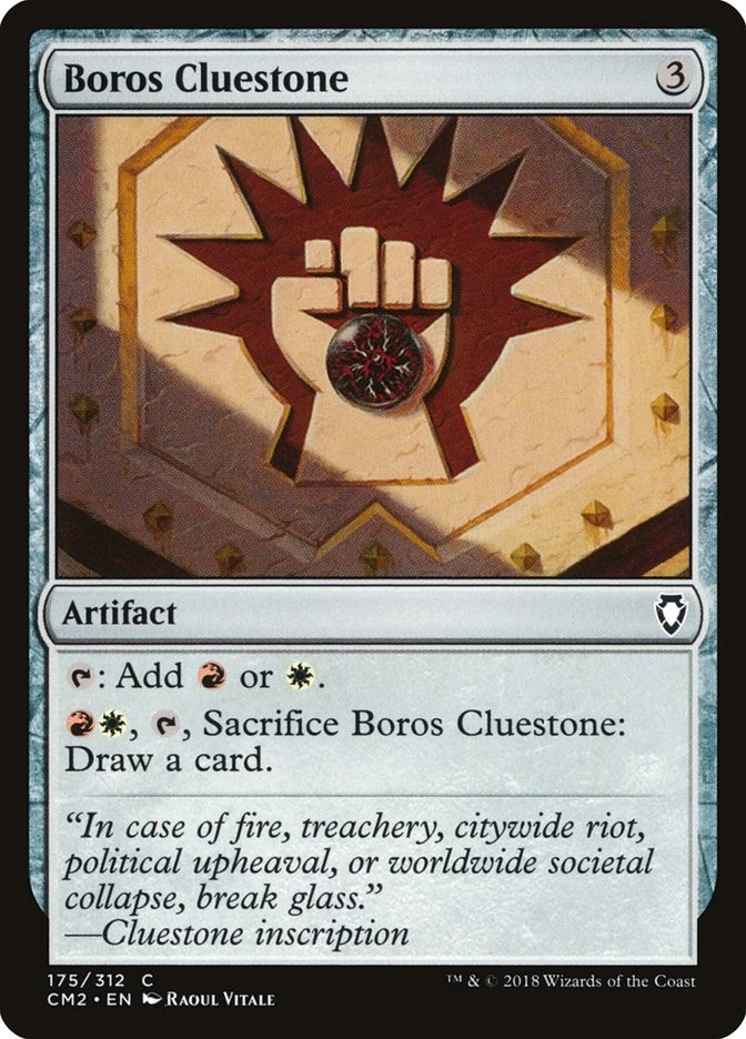 Image for Boros Cluestone (175) [Commander Anthology Volume II] - Magic: The Gathering
