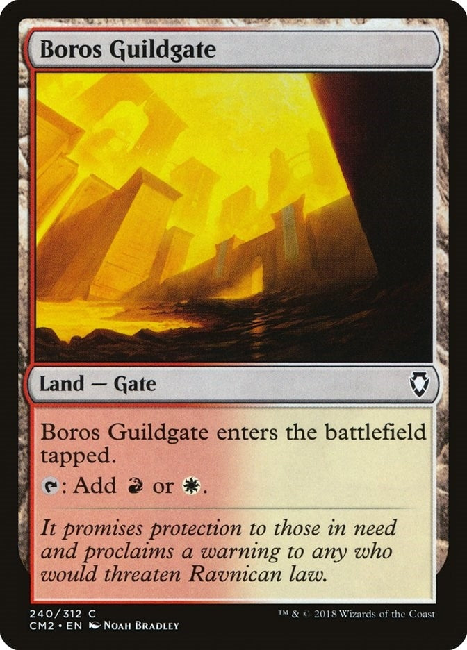 Image for Boros Guildgate (240) [Commander Anthology Volume II] - Magic: The Gathering