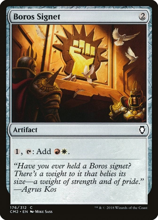 Image for Boros Signet (176) [Commander Anthology Volume II] - Magic: The Gathering