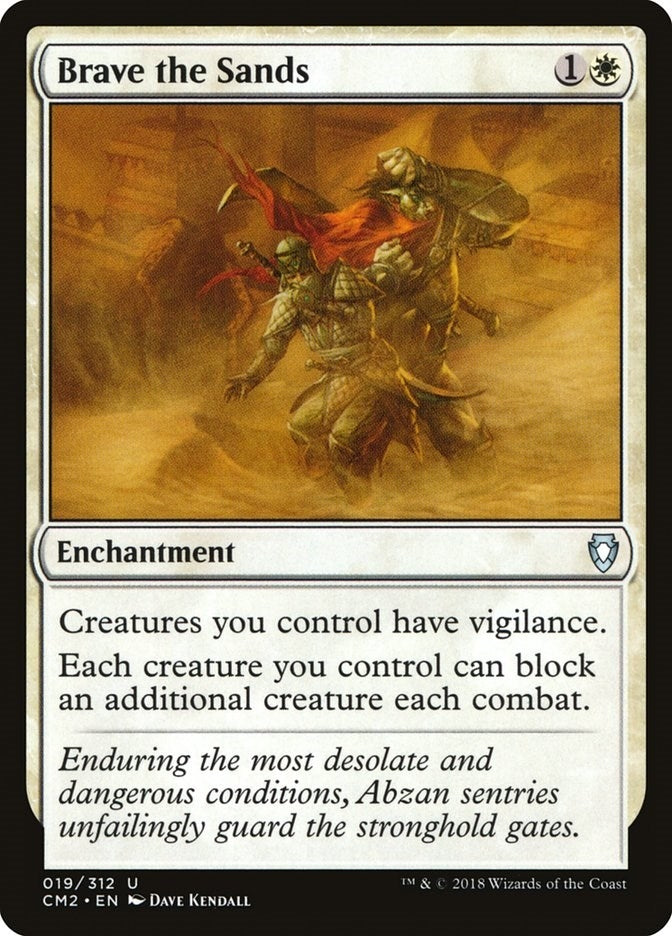 Image for Brave the Sands (19) [Commander Anthology Volume II] - Magic: The Gathering