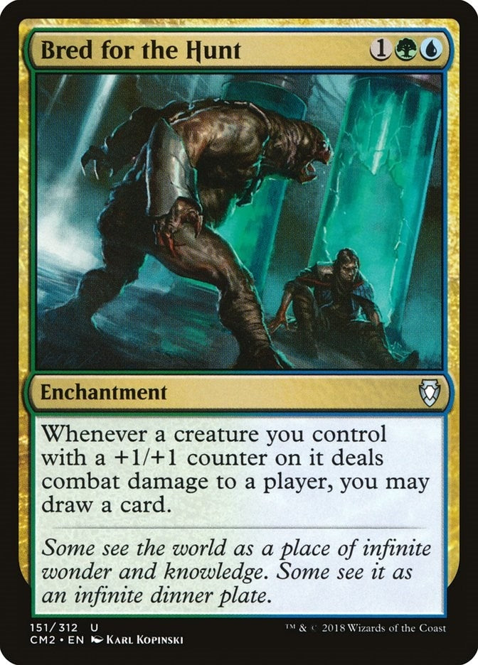 Image for Bred for the Hunt (151) [Commander Anthology Volume II] - Magic: The Gathering