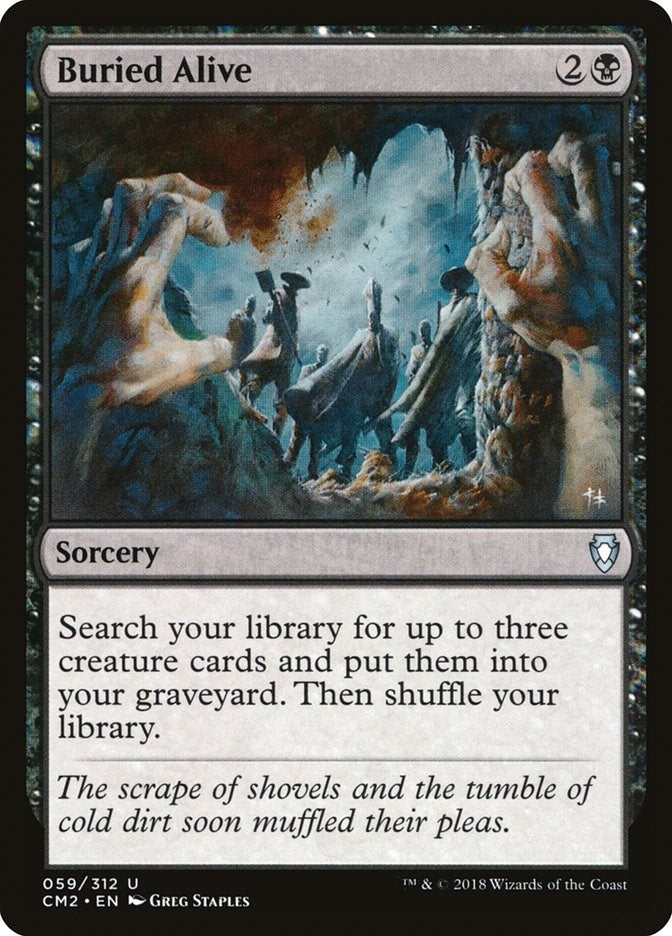 Image for Buried Alive (59) [Commander Anthology Volume II] - Magic: The Gathering