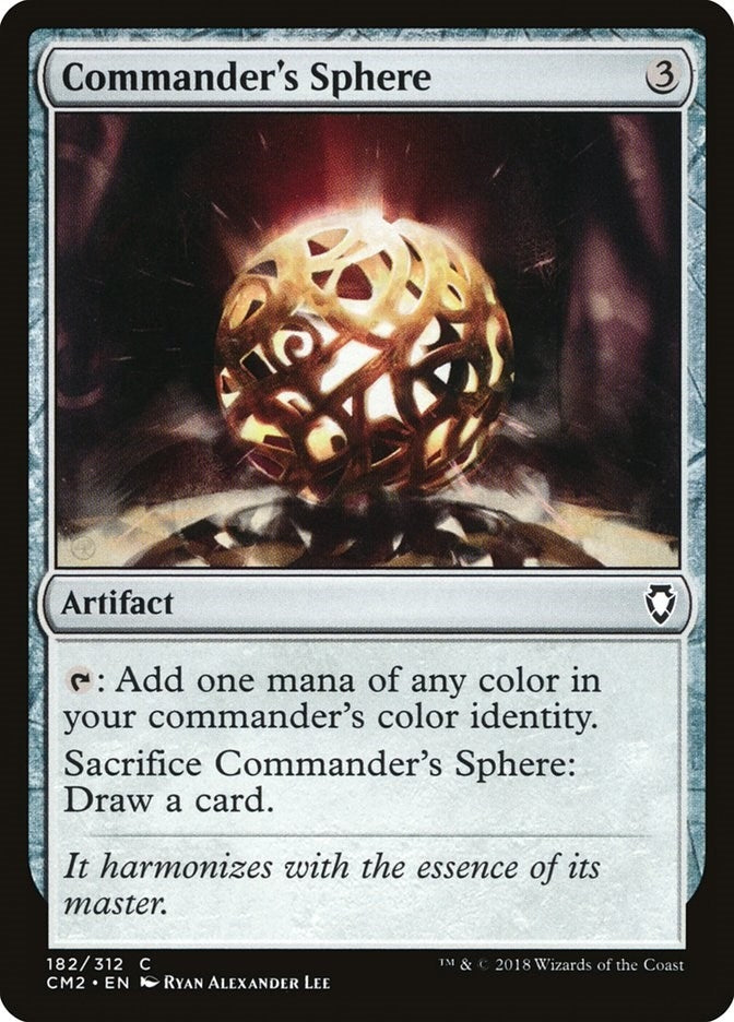 Image for Commander's Sphere (182) [Commander Anthology Volume II] - Magic: The Gathering