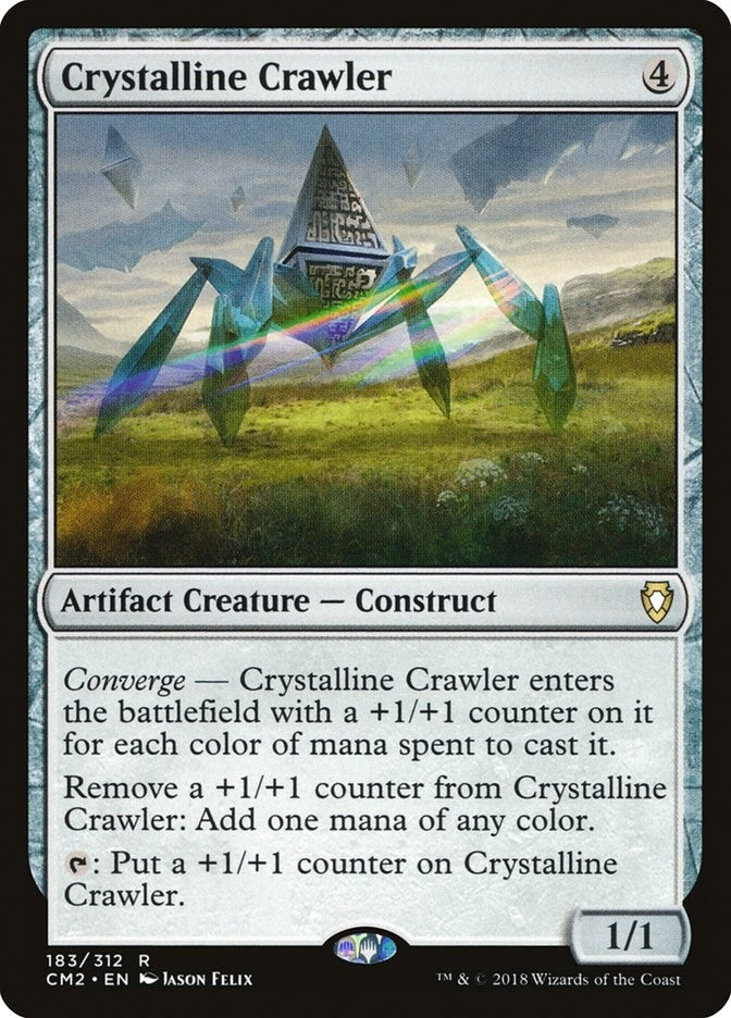 Image for Crystalline Crawler (183) [Commander Anthology Volume II] - Magic: The Gathering