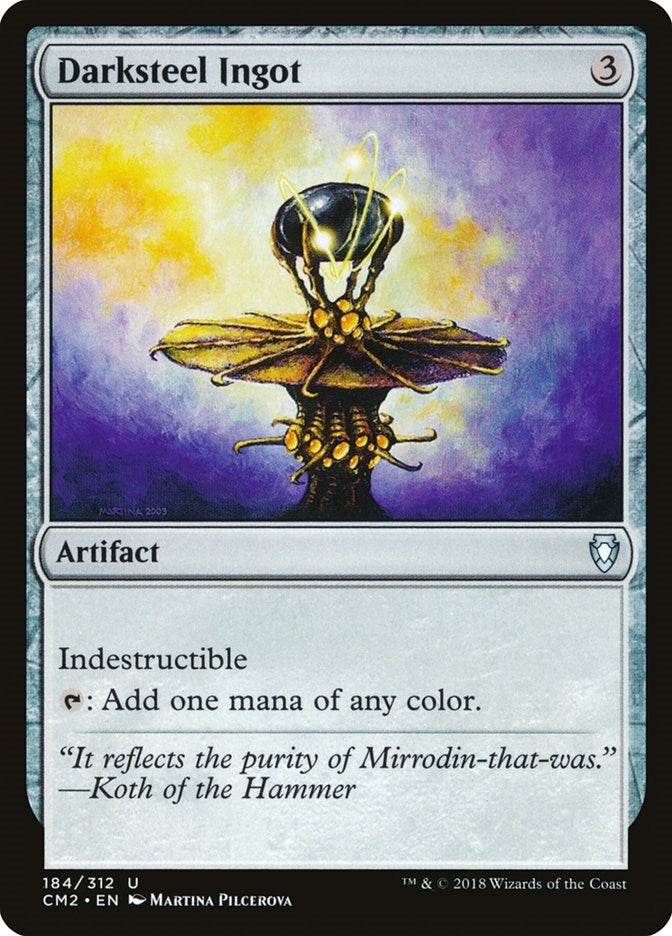 Image for Darksteel Ingot (184) [Commander Anthology Volume II] - Magic: The Gathering