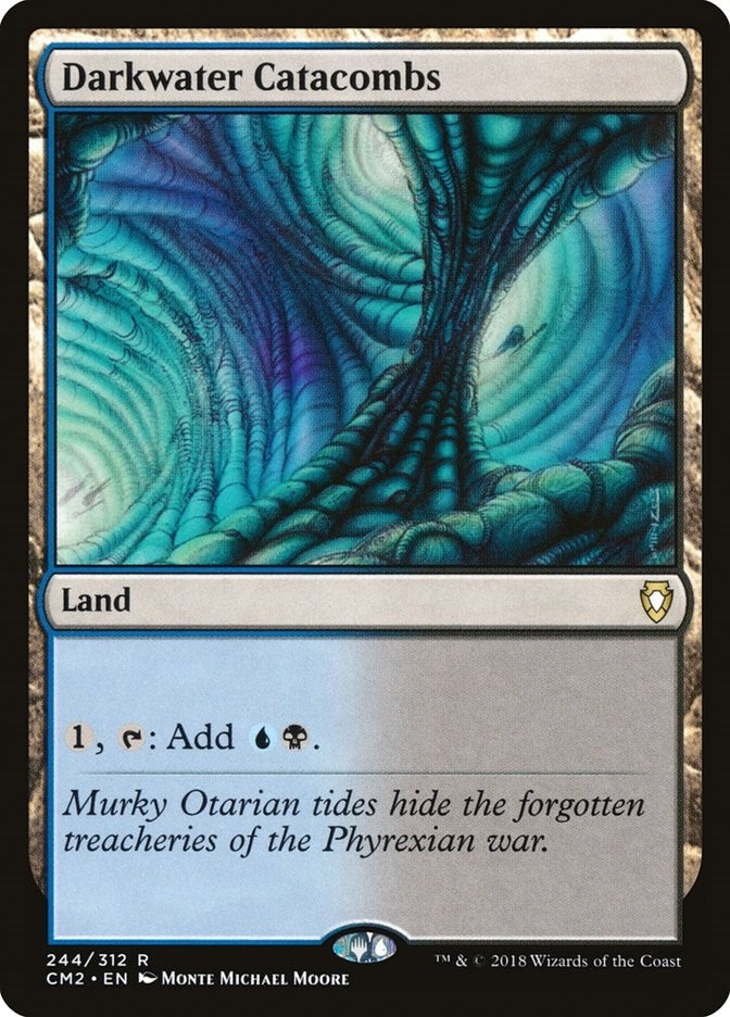 Image for Darkwater Catacombs (244) [Commander Anthology Volume II] - Magic: The Gathering