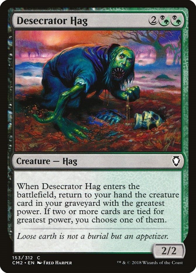Image for Desecrator Hag (153) [Commander Anthology Volume II] - Magic: The Gathering