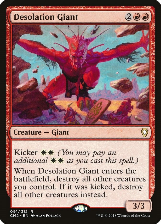 Image for Desolation Giant (91) [Commander Anthology Volume II] - Magic: The Gathering