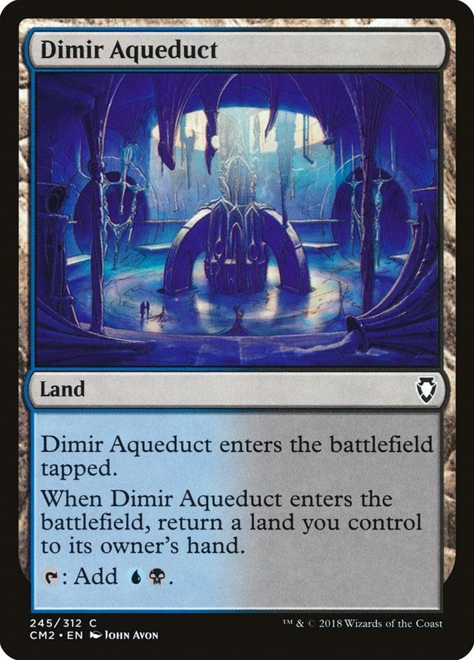 Image for Dimir Aqueduct (245) [Commander Anthology Volume II] - Magic: The Gathering
