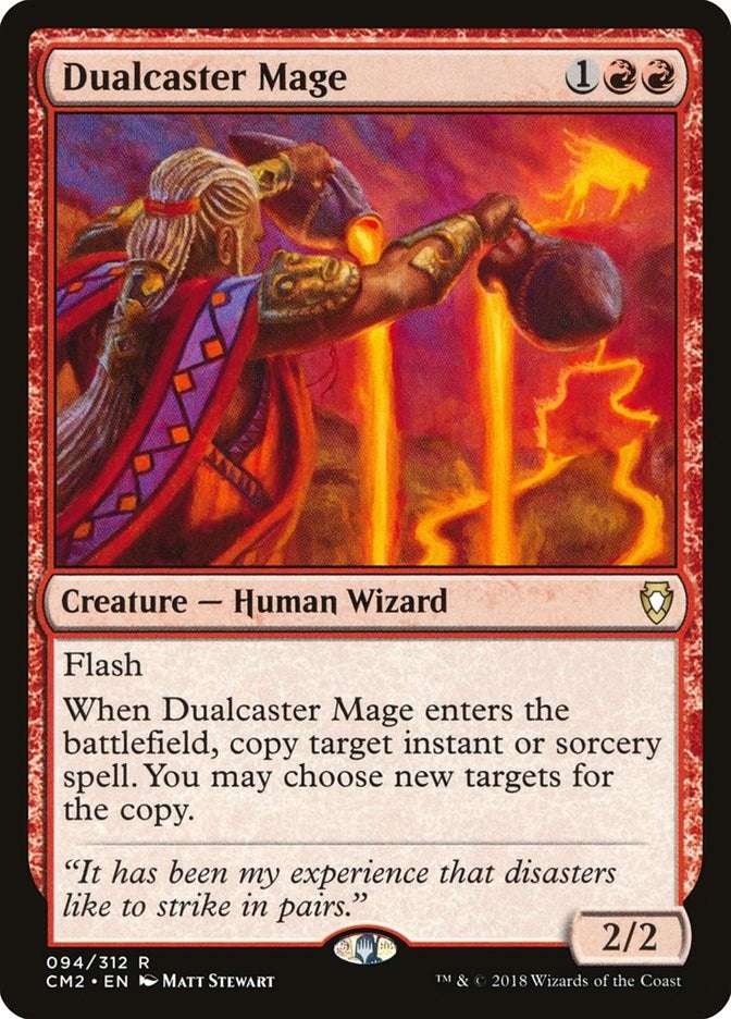 Image for Dualcaster Mage (94) [Commander Anthology Volume II] - Magic: The Gathering