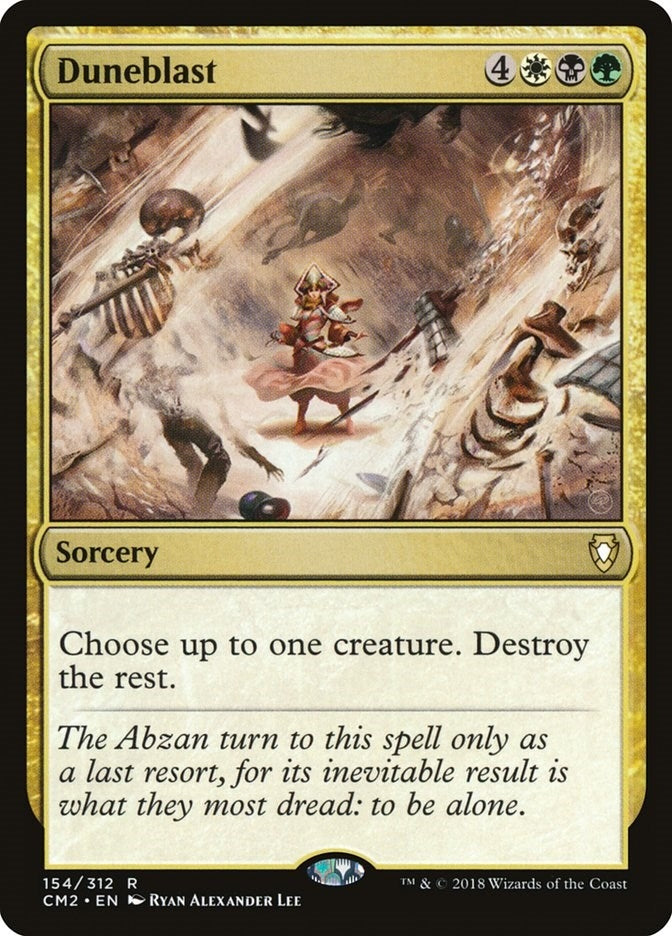 Image for Duneblast (154) [Commander Anthology Volume II] - Magic: The Gathering