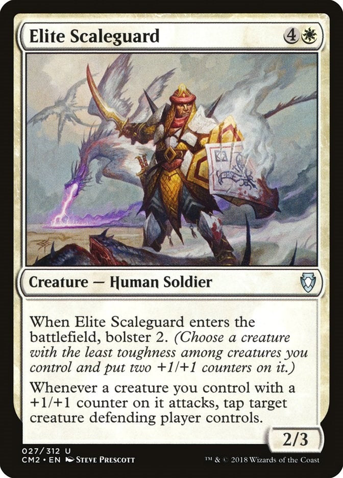 Image for Elite Scaleguard (27) [Commander Anthology Volume II] - Magic: The Gathering