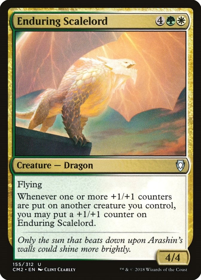 Image for Enduring Scalelord (155) [Commander Anthology Volume II] - Magic: The Gathering