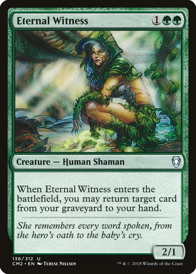 Image for Eternal Witness (136) [Commander Anthology Volume II] - Magic: The Gathering