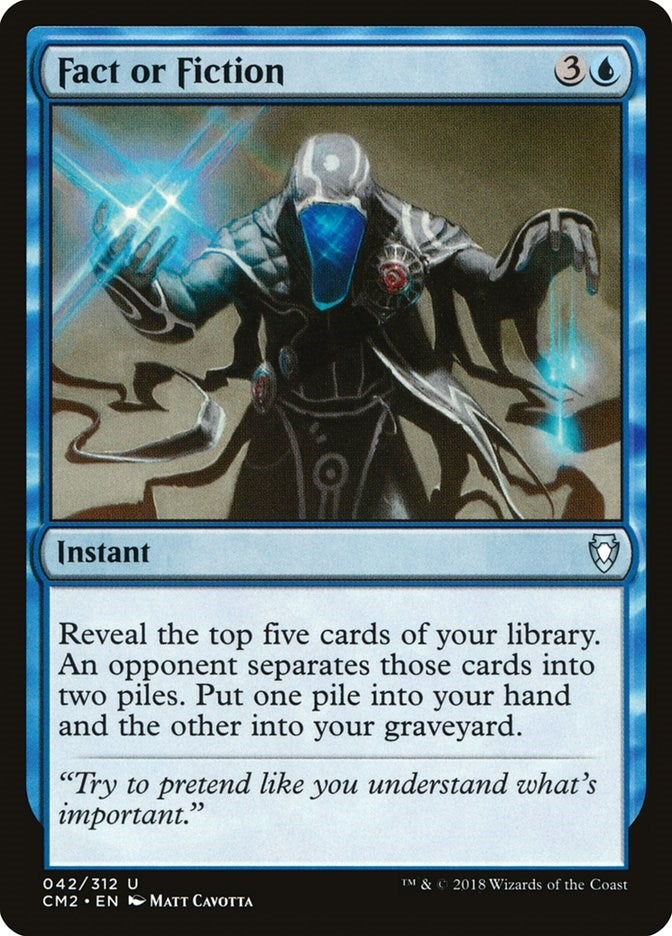 Image for Fact or Fiction (42) [Commander Anthology Volume II] - Magic: The Gathering