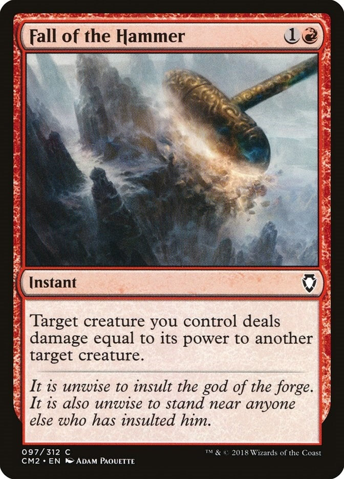 Image for Fall of the Hammer (97) [Commander Anthology Volume II] - Magic: The Gathering