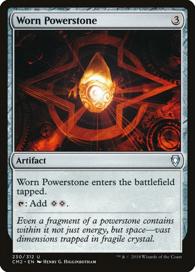 Image for Worn Powerstone (230) [Commander Anthology Volume II] - Magic: The Gathering