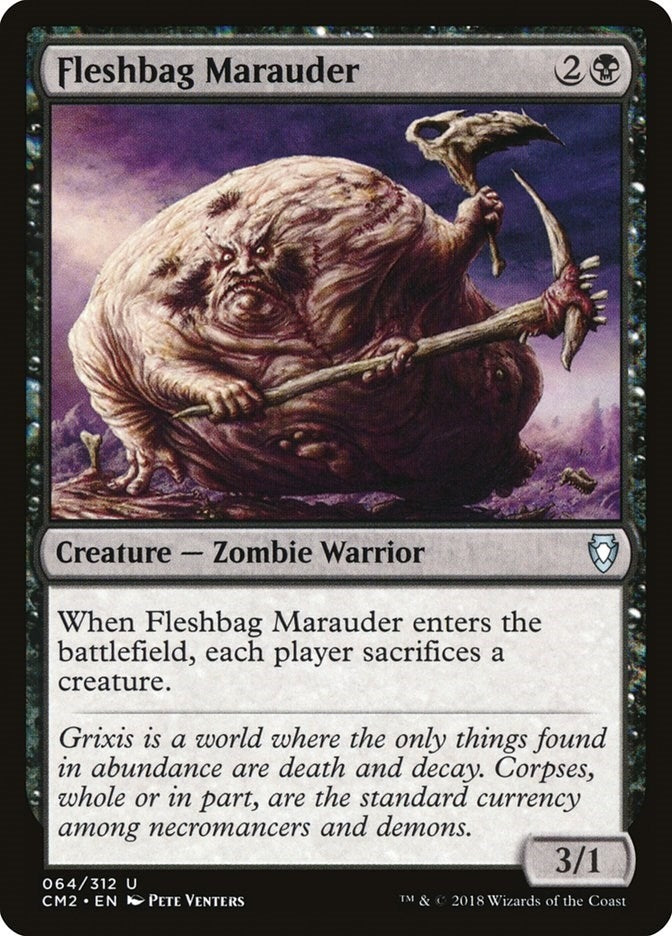 Image for Fleshbag Marauder (64) [Commander Anthology Volume II] - Magic: The Gathering
