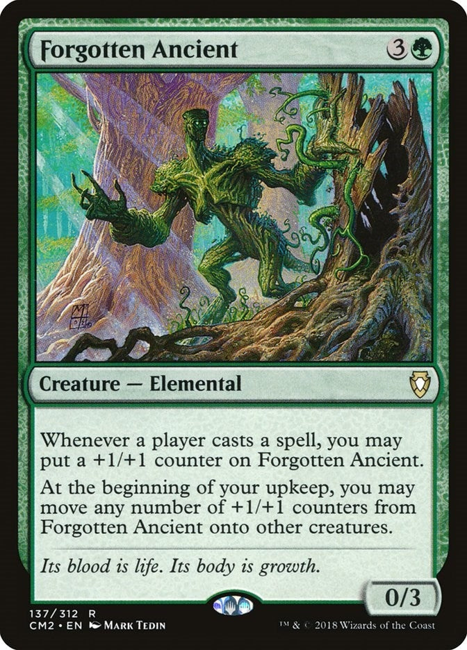 Image for Forgotten Ancient (137) [Commander Anthology Volume II] - Magic: The Gathering