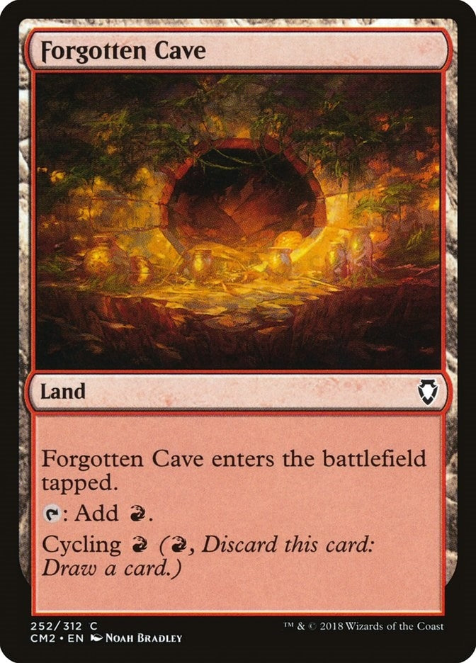 Image for Forgotten Cave (252) [Commander Anthology Volume II] - Magic: The Gathering