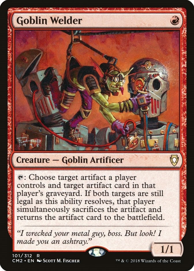 Image for Goblin Welder (101) [Commander Anthology Volume II] - Magic: The Gathering