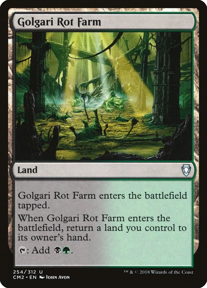 Image for Golgari Rot Farm (254) [Commander Anthology Volume II] - Magic: The Gathering