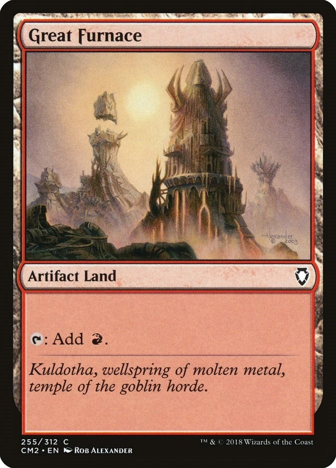 Image for Great Furnace (255) [Commander Anthology Volume II] - Magic: The Gathering