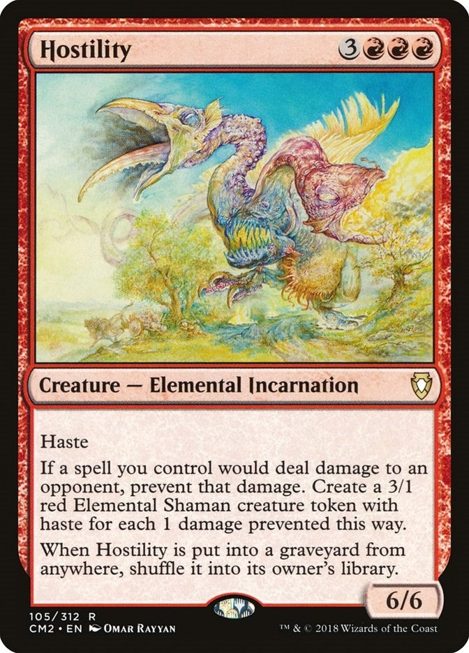 Image for Hostility (105) [Commander Anthology Volume II] - Magic: The Gathering