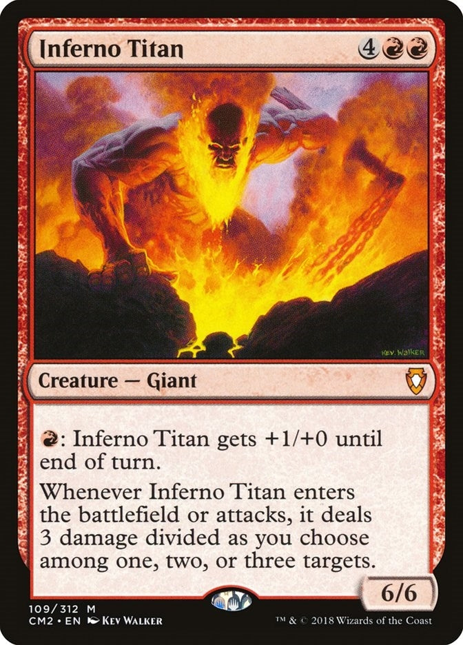 Image for Inferno Titan (109) [Commander Anthology Volume II] - Magic: The Gathering