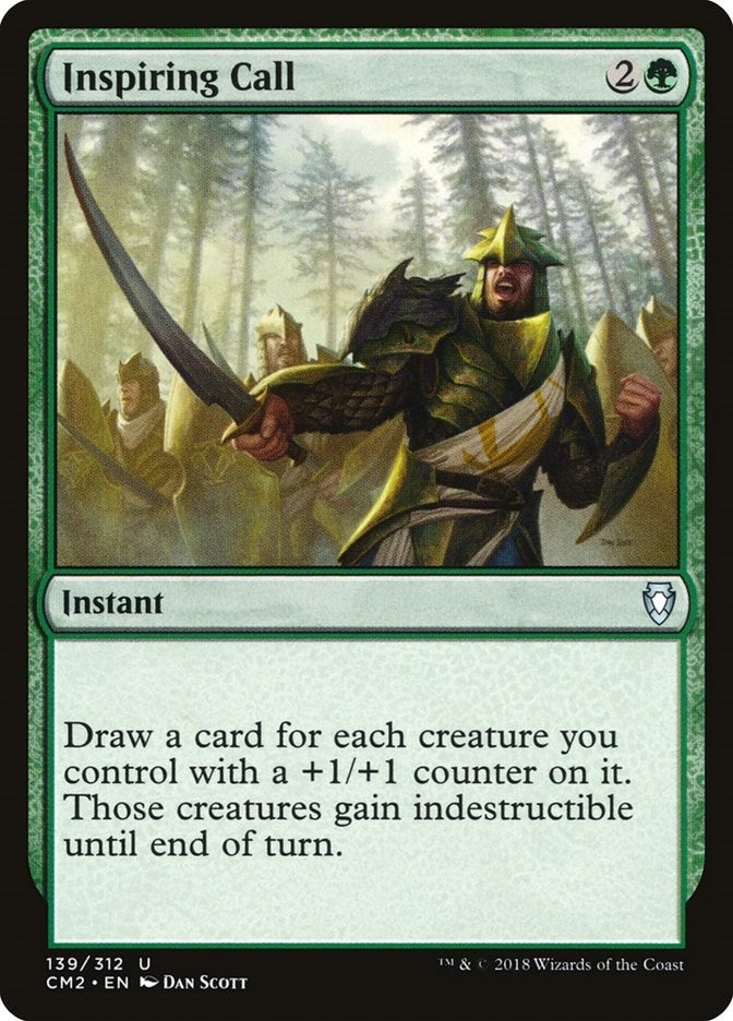 Image for Inspiring Call (139) [Commander Anthology Volume II] - Magic: The Gathering