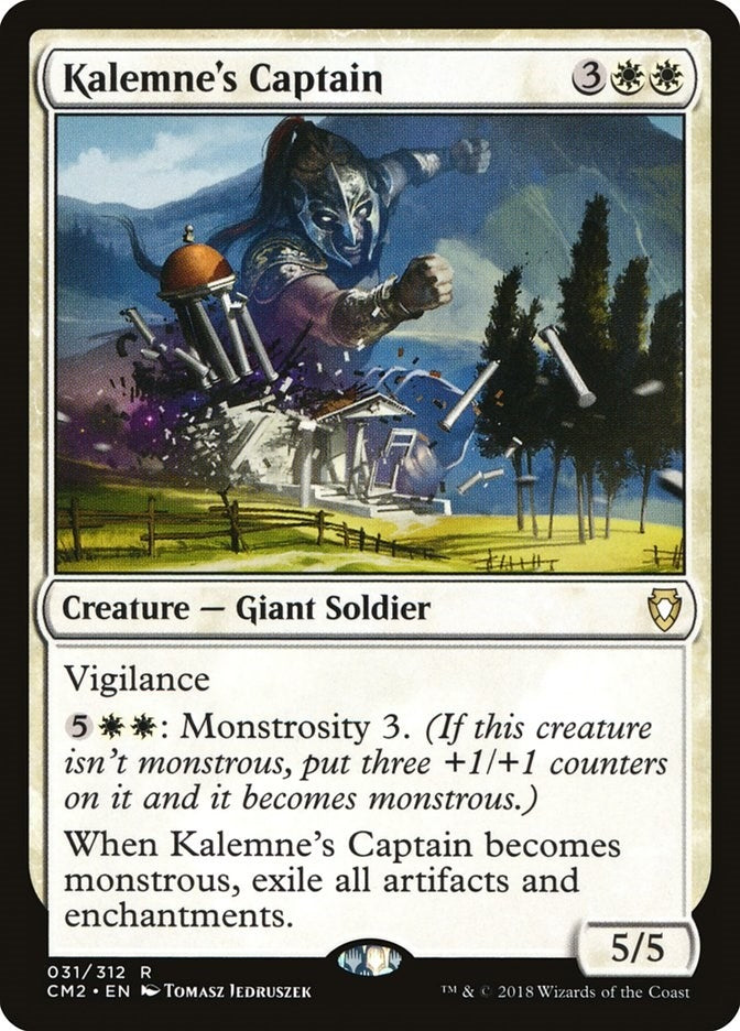 Image for Kalemne's Captain (7) [Commander Anthology Volume II] - Magic: The Gathering