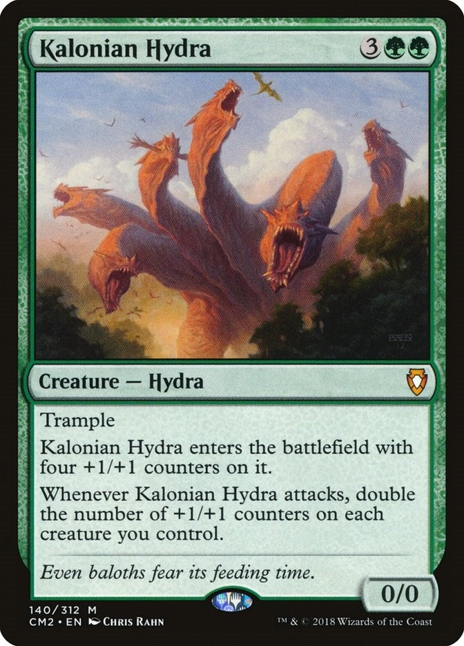 Image for Kalonian Hydra (140) [Commander Anthology Volume II] - Magic: The Gathering